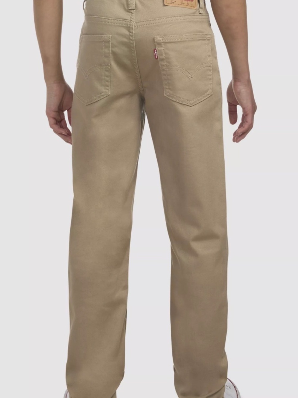 Levi’s Boys 502 Khaki Jeans